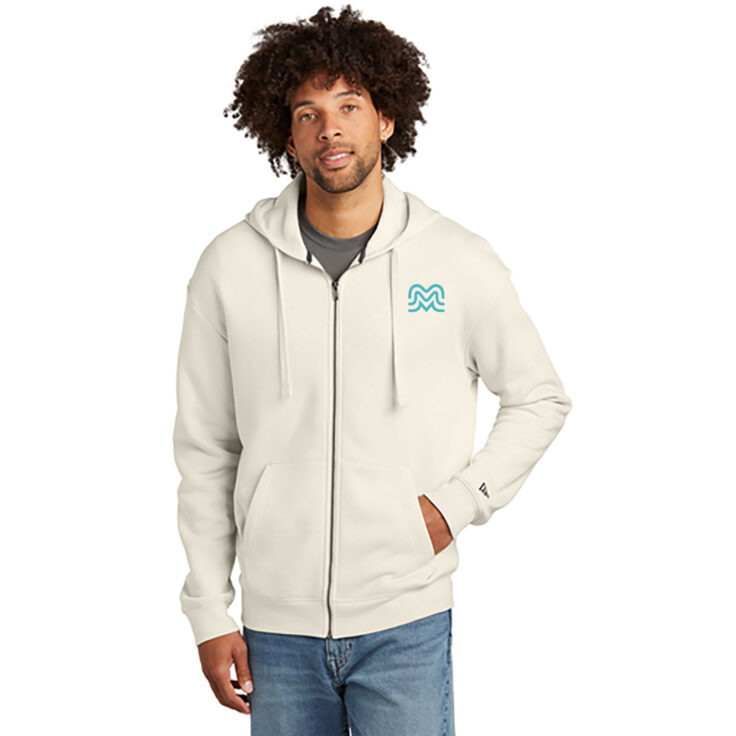 New Era Heritage Fleece Full-Zip Hoodie